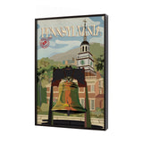 Pennsylvania Go USA (SM) by Mercana Studio a Hand Embellished Decograph Framed Art Print from Mercana - Luna Furniture