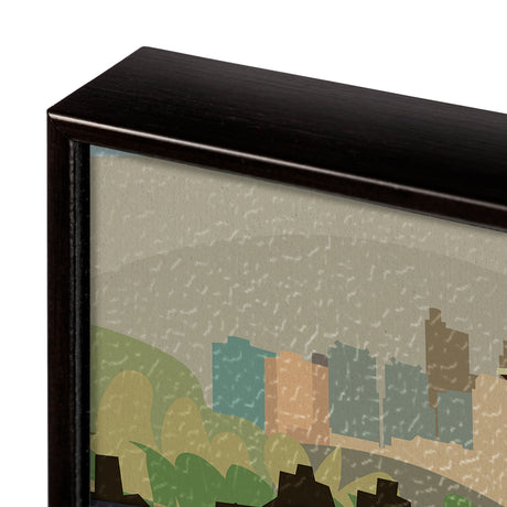 Pennsylvania Go USA (SM) by Mercana Studio a Hand Embellished Decograph Framed Art Print from Mercana - Luna Furniture