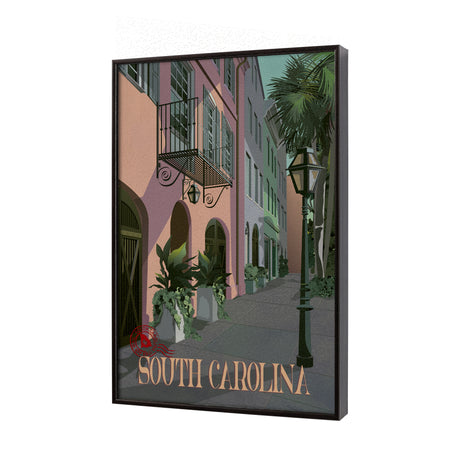 South Carolina Go USA (SM) by Mercana Studio a Hand Embellished Decograph Framed Art Print from Mercana - Luna Furniture