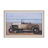 Retro Racing - Automobile by Ben Wood a Framed Photo Art Print Matted under Glass from Mercana - Luna Furniture