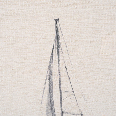 Sail Away I by Mercana Studio a Hand Embellished Framed Art Print Matted under Glass from Mercana - Luna Furniture