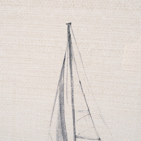 Sail Away II by Mercana Studio a Hand Embellished Framed Art Print Matted under Glass from Mercana - Luna Furniture