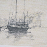 Sail Away III by Mercana Studio a Hand Embellished Framed Art Print Matted under Glass from Mercana - Luna Furniture