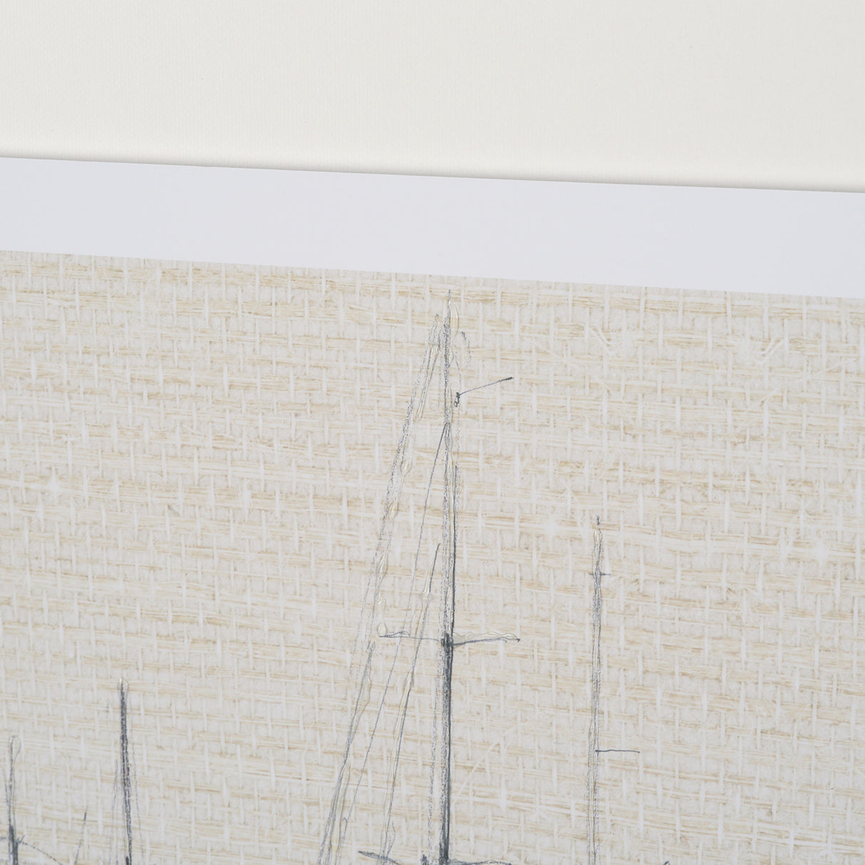 Sail Away IV by Mercana Studio a Hand Embellished Framed Art Print Matted under Glass from Mercana - Luna Furniture
