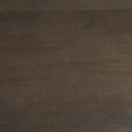 Jovani 94" Solid Dark Brown Mango Wood Oval Dining Table from Mercana - Luna Furniture