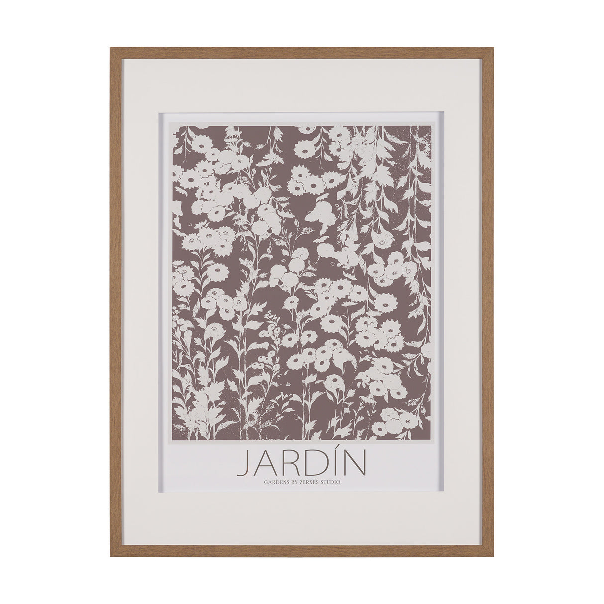 Belleza En Flores I by Mercana Studio a Framed Art Print Matted under Glass from Mercana - Luna Furniture