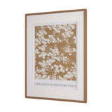 Belleza En Flores II by Mercana Studio a Framed Art Print Matted under Glass from Mercana - Luna Furniture