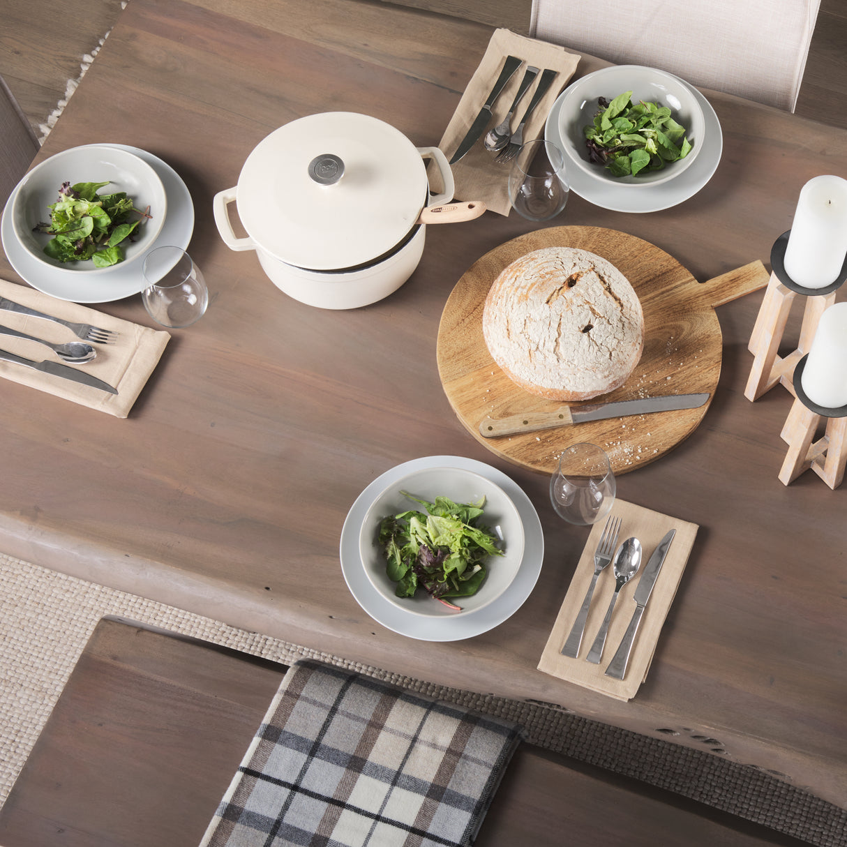 Konstantin 94.0 x 40.0 x 30.0 Medium Brown Wood W/ Live Edge Rectangular Dining Table from Mercana - Luna Furniture