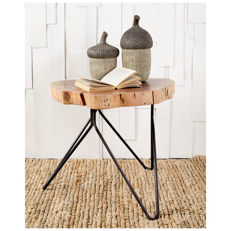 Mandor I (Small) 6L x 6W Brown Resin Acorn Box from Mercana - Luna Furniture