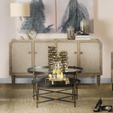 Henley I Small Bronze Metal Decorative Table Candle Holder from Mercana - Luna Furniture