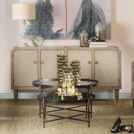 Henley I Small Bronze Metal Decorative Table Candle Holder from Mercana - Luna Furniture