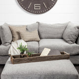 Vernon (Large) 36L x 7W Brown Reclaimed Wood Tray from Mercana - Luna Furniture