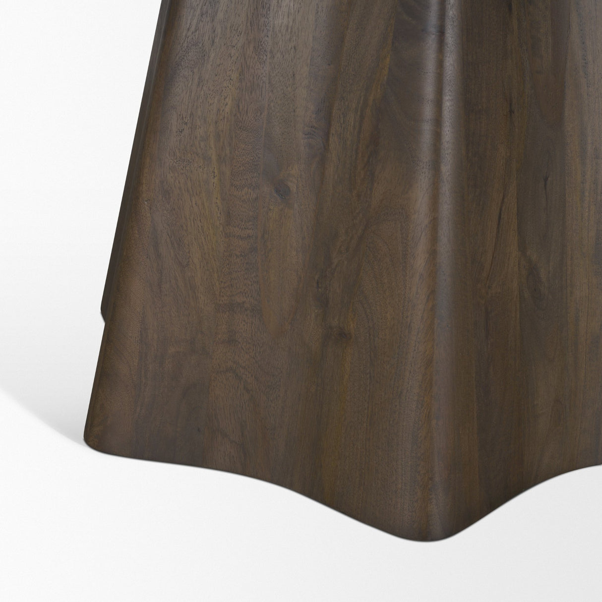 Jovani 60" Solid Dark Brown Mango Wood Round Dining Table from Mercana - Luna Furniture