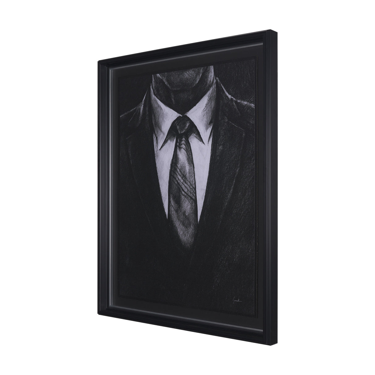 Sharp by Mercana Studio a Hand Embellished Framed Art Print Matted under Glass from Mercana - Luna Furniture