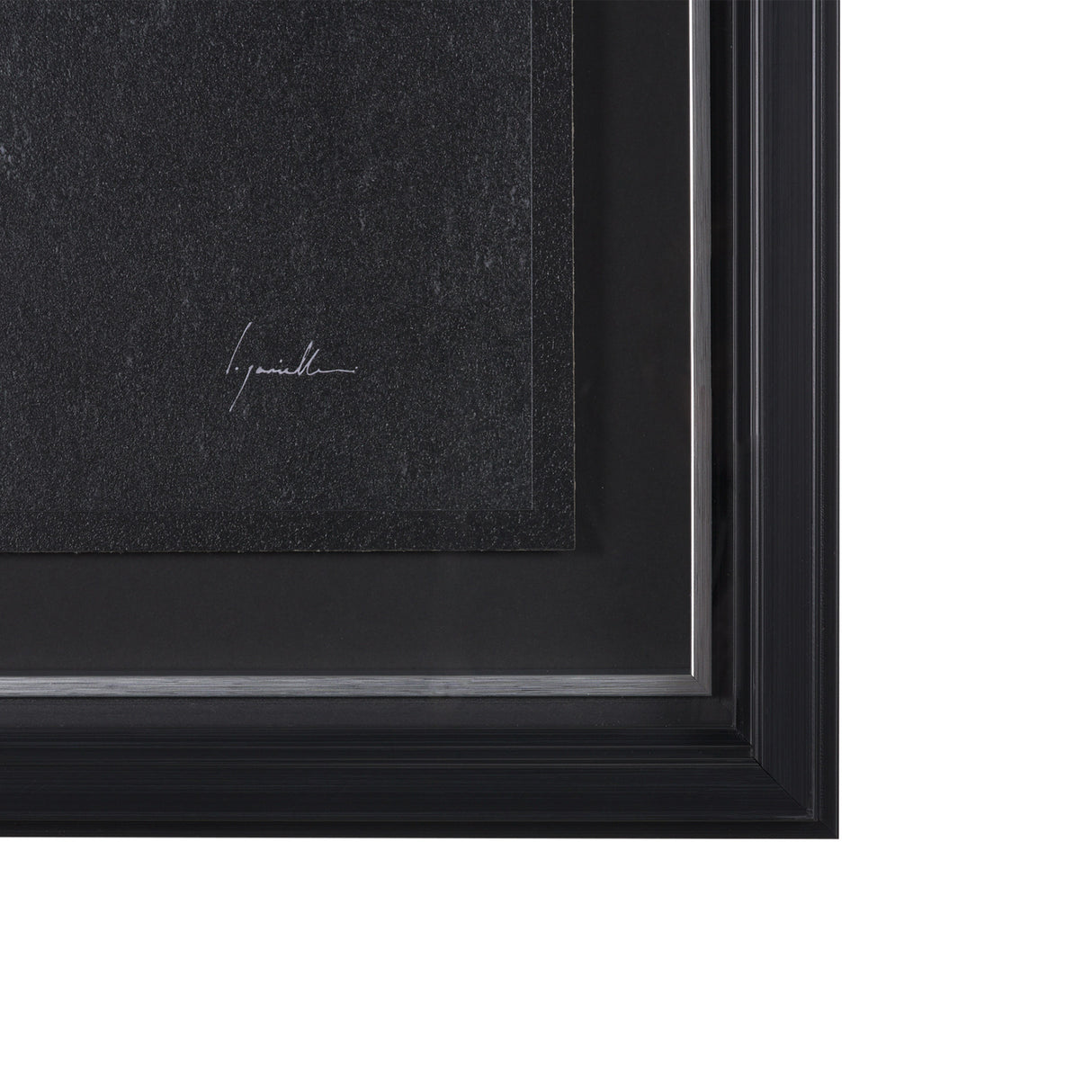 Sharp by Mercana Studio a Hand Embellished Framed Art Print Matted under Glass from Mercana - Luna Furniture