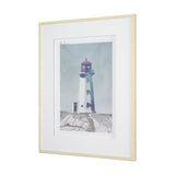 Lighthouse II-Tybee Island by Mercana Studio a Hand Embellished Framed Art Print Matted under Glass from Mercana - Luna Furniture