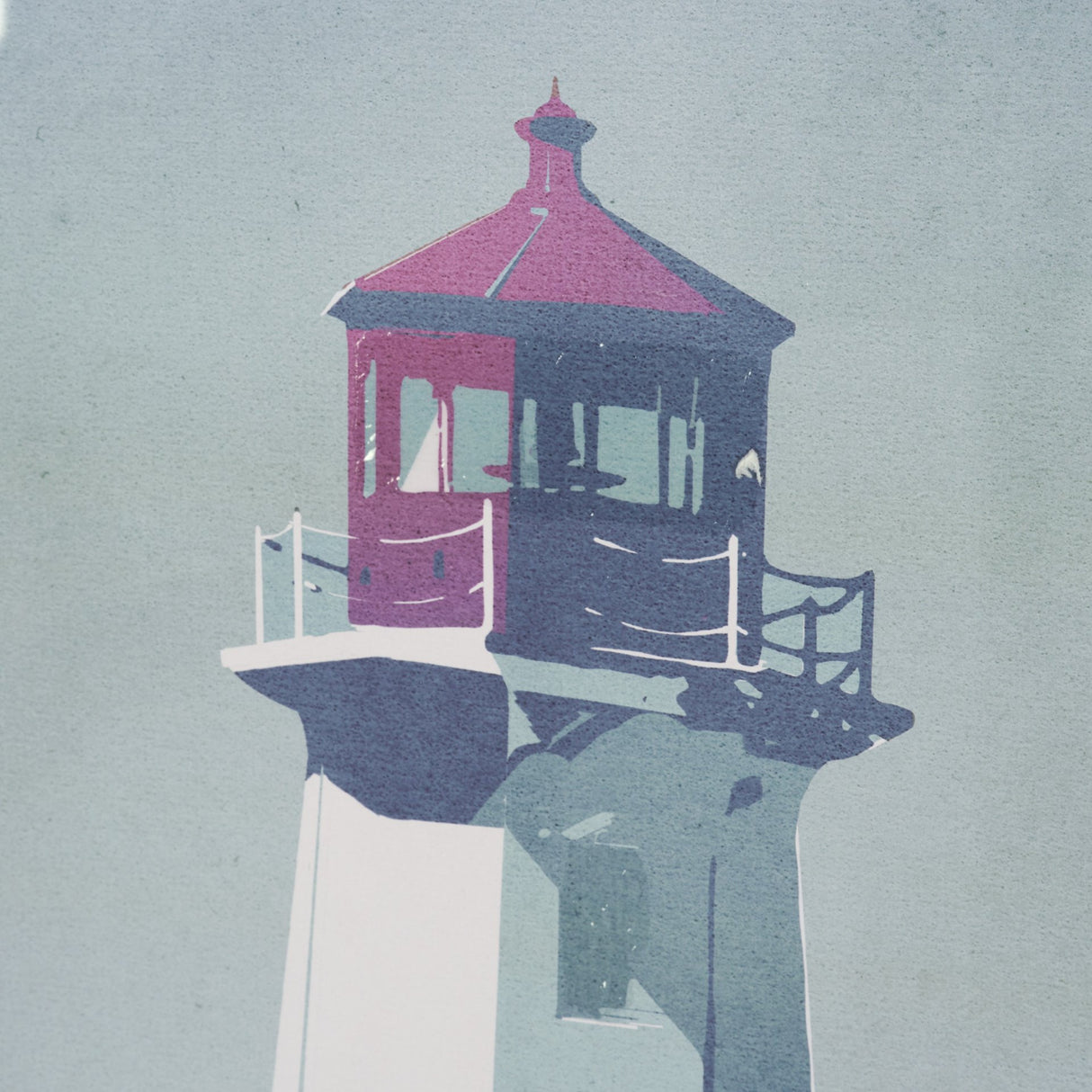 Lighthouse II-Tybee Island by Mercana Studio a Hand Embellished Framed Art Print Matted under Glass from Mercana - Luna Furniture
