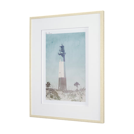 Lighthouse III-Peggy's Cove by Mercana Studio a Hand Embellished Framed Art Print Matted under Glass from Mercana - Luna Furniture