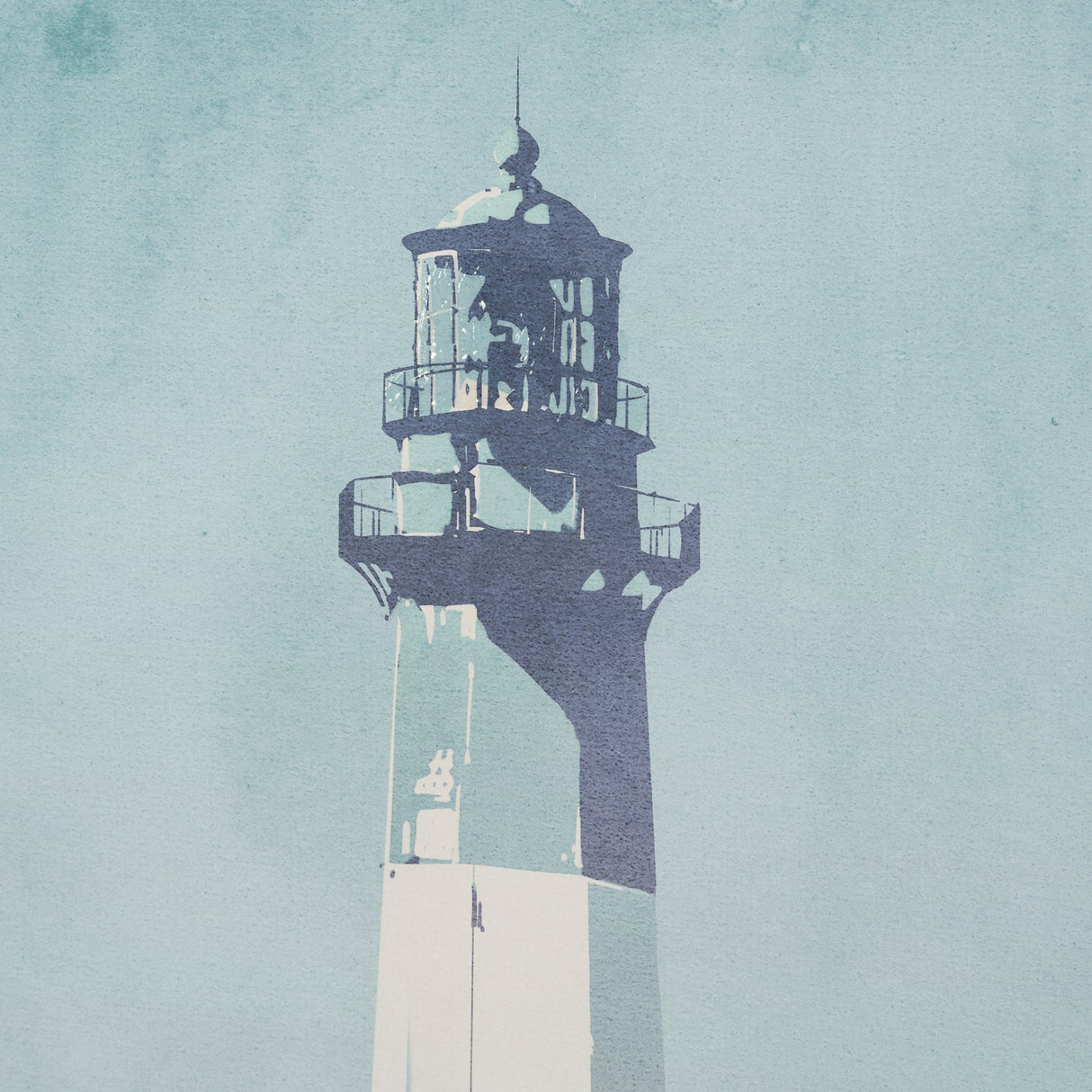 Lighthouse III-Peggy's Cove by Mercana Studio a Hand Embellished Framed Art Print Matted under Glass from Mercana - Luna Furniture