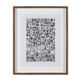 Sealife II by Oliver Goldsmith a Hand Embellished Framed Art Print Matted under Glass from Mercana - Luna Furniture