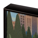 Banff Go Canada (SM) by Mercana Studio a Hand Embellished Decograph Framed Art Print from Mercana - Luna Furniture