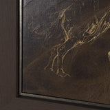 Ride 'Em Cowboy by Mercana Studio a Hand Embellished Textured Framed Canvas from Mercana - Luna Furniture