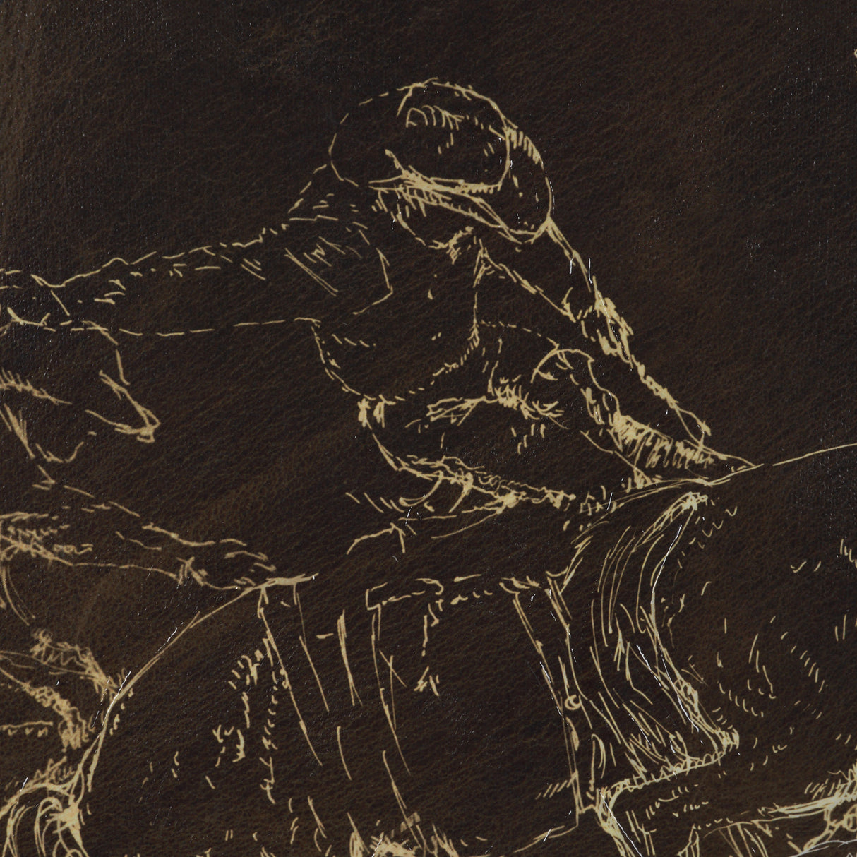 Ride 'Em Cowboy by Mercana Studio a Hand Embellished Textured Framed Canvas from Mercana - Luna Furniture