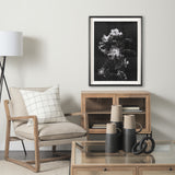 Dark Blossoms by Brian Carson a Hand Embellished Textured Framed Photo Art Print Matted under Glass from Mercana - Luna Furniture