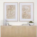Wildflower II by Mercana Studio a Hand Embellished Textured Framed Art Print Matted under Glass from Mercana - Luna Furniture