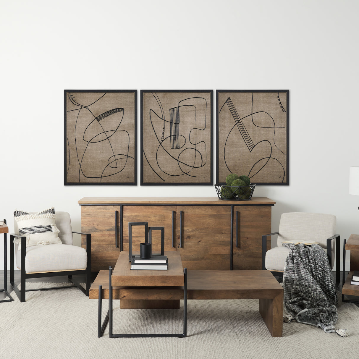 Cello Music by Mercana Studio a Hand Embellished Textured Canvas from Mercana - Luna Furniture