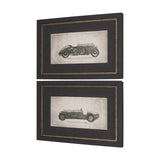 Race Day (Set of 2) by Mercana Studio a Hand Embellished Framed Art Print from Mercana - Luna Furniture