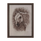 Portrait of a Thoroughbred I by Mercana Studio a Framed Art Print Matted under Glass from Mercana - Luna Furniture