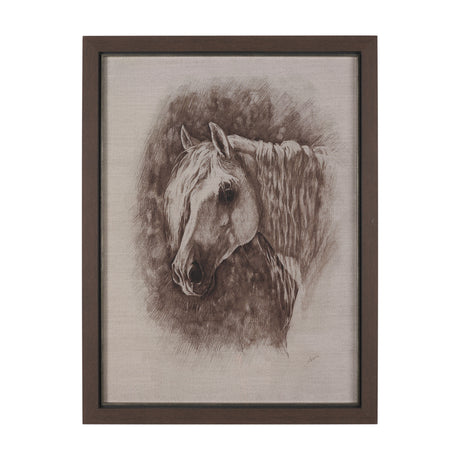 Portrait of a Thoroughbred I by Mercana Studio a Framed Art Print Matted under Glass from Mercana - Luna Furniture