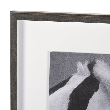Horse Harmony - Nuzzle by Laura Warren a Hand Embellished Framed Photo Art Print Matted under Glass from Mercana - Luna Furniture