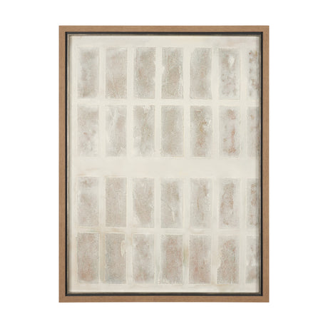 Sand & Structure I by Studio M a handmade Original Framed Artwork from Mercana - Luna Furniture