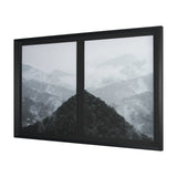 Morning Mist I by Deborah Revell a Hand Embellished Framed Print under Glass from Mercana - Luna Furniture