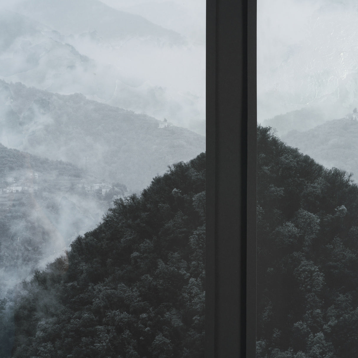 Morning Mist I by Deborah Revell a Hand Embellished Framed Print under Glass from Mercana - Luna Furniture