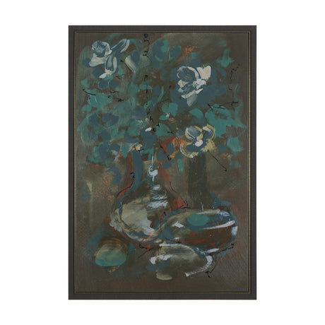 Graphite Sensation I by Mercana Studio a Hand Embellished Textured Framed Canvas from Mercana - Luna Furniture