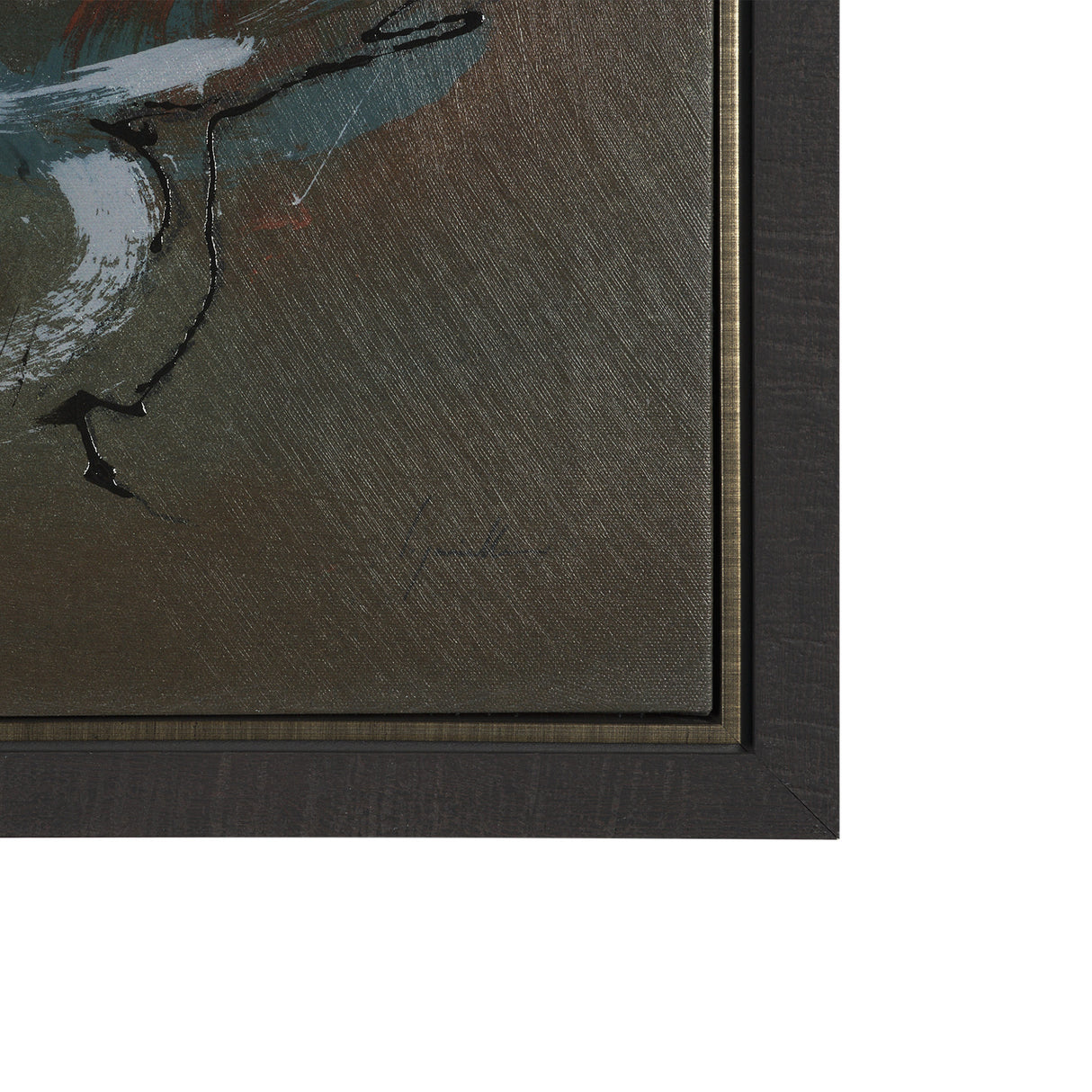 Graphite Sensation I by Mercana Studio a Hand Embellished Textured Framed Canvas from Mercana - Luna Furniture
