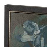 Graphite Sensation I by Mercana Studio a Hand Embellished Textured Framed Canvas from Mercana - Luna Furniture