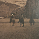 Canyon del Muerte, Navajo by Edward Sheriff Curtis a Hand Embellished Textured Framed Canvas from Mercana - Luna Furniture