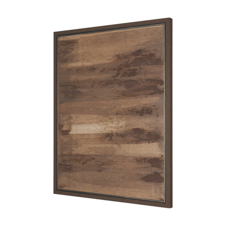 Cocoa by Mercana Studio a Hand Embellished Textured Framed Canvas from Mercana - Luna Furniture