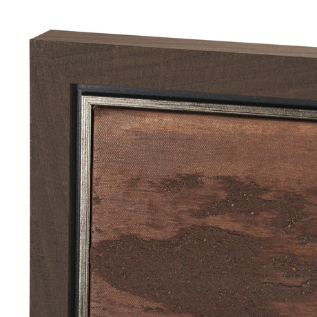 Ochre by Mercana Studio a Hand Embellished Textured Framed Canvas from Mercana - Luna Furniture