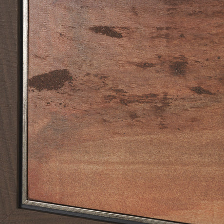 Ochre by Mercana Studio a Hand Embellished Textured Framed Canvas from Mercana - Luna Furniture