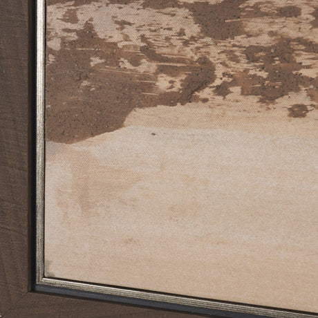 Flesh by Mercana Studio a Hand Embellished Textured Framed Canvas from Mercana - Luna Furniture