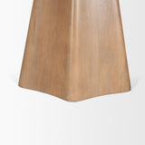 Jovani 48" Solid Light Brown Mango Wood Round Dining Table from Mercana - Luna Furniture