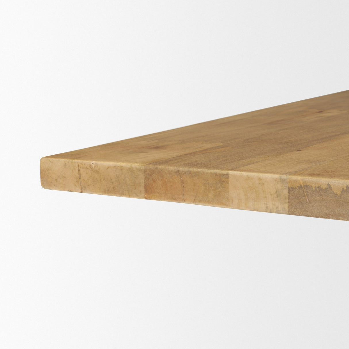 Viktor 55"L Light Brown Solid Wood Coffee Table from Mercana - Luna Furniture