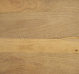 Viktor 55"L Light Brown Solid Wood Coffee Table from Mercana - Luna Furniture