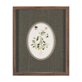 Viola Arvensis Flowers by Pierre Joseph Redoute a Hand Embellished Framed Print under Glass from Mercana - Luna Furniture