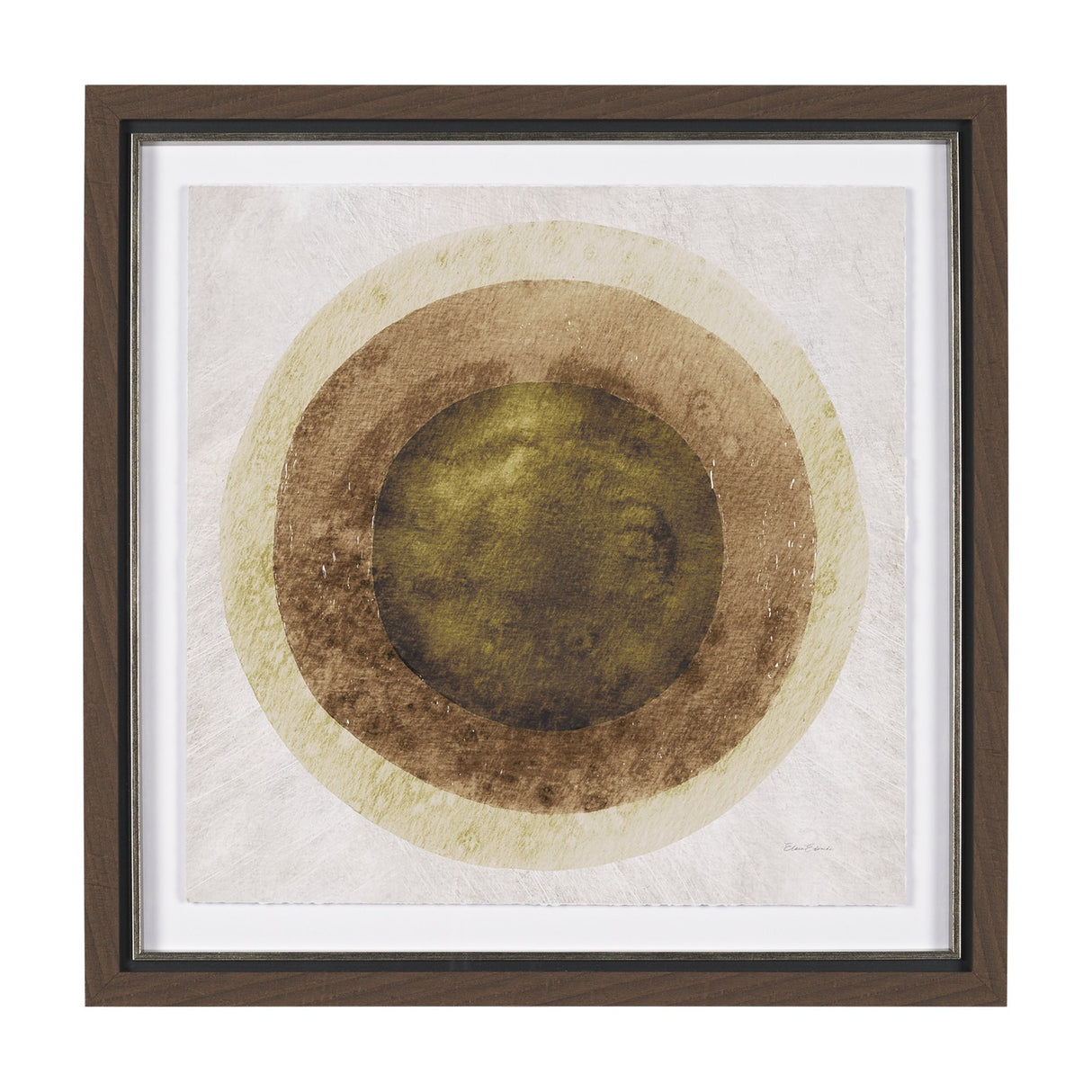 Green Eclipse by Mercana Studio Hand Embellished Framed Print under Glass from Mercana - Luna Furniture